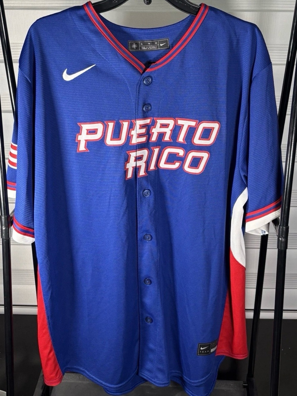 Nike Puerto Rico Team world Baseball Classic Jersey Mens XL